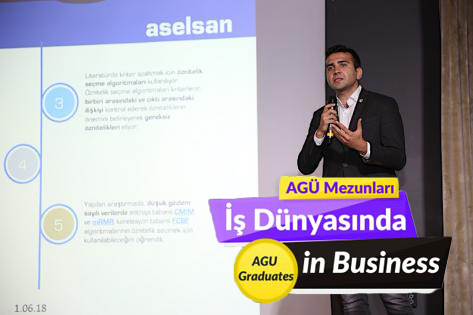 AGÜ Mezunları İş dünyasında, AGU Graduates in Business, Şükrü Yasin Güven